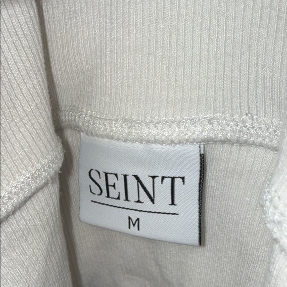 Seint Ribbed Crop Tank Top - size medium - Picture 4 of 5